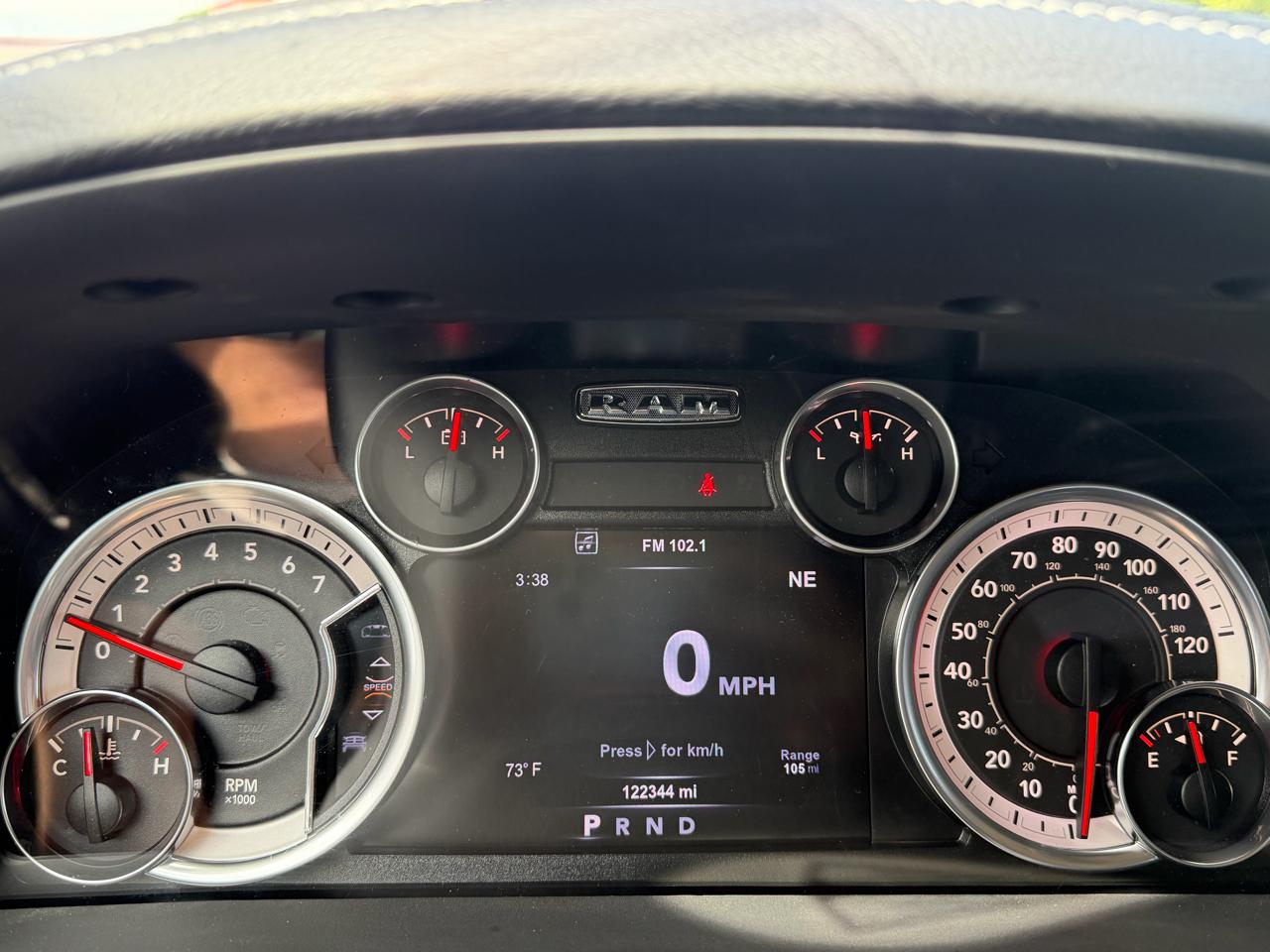 RAM 1500 Laramie Crew Cab 4WD 2017
