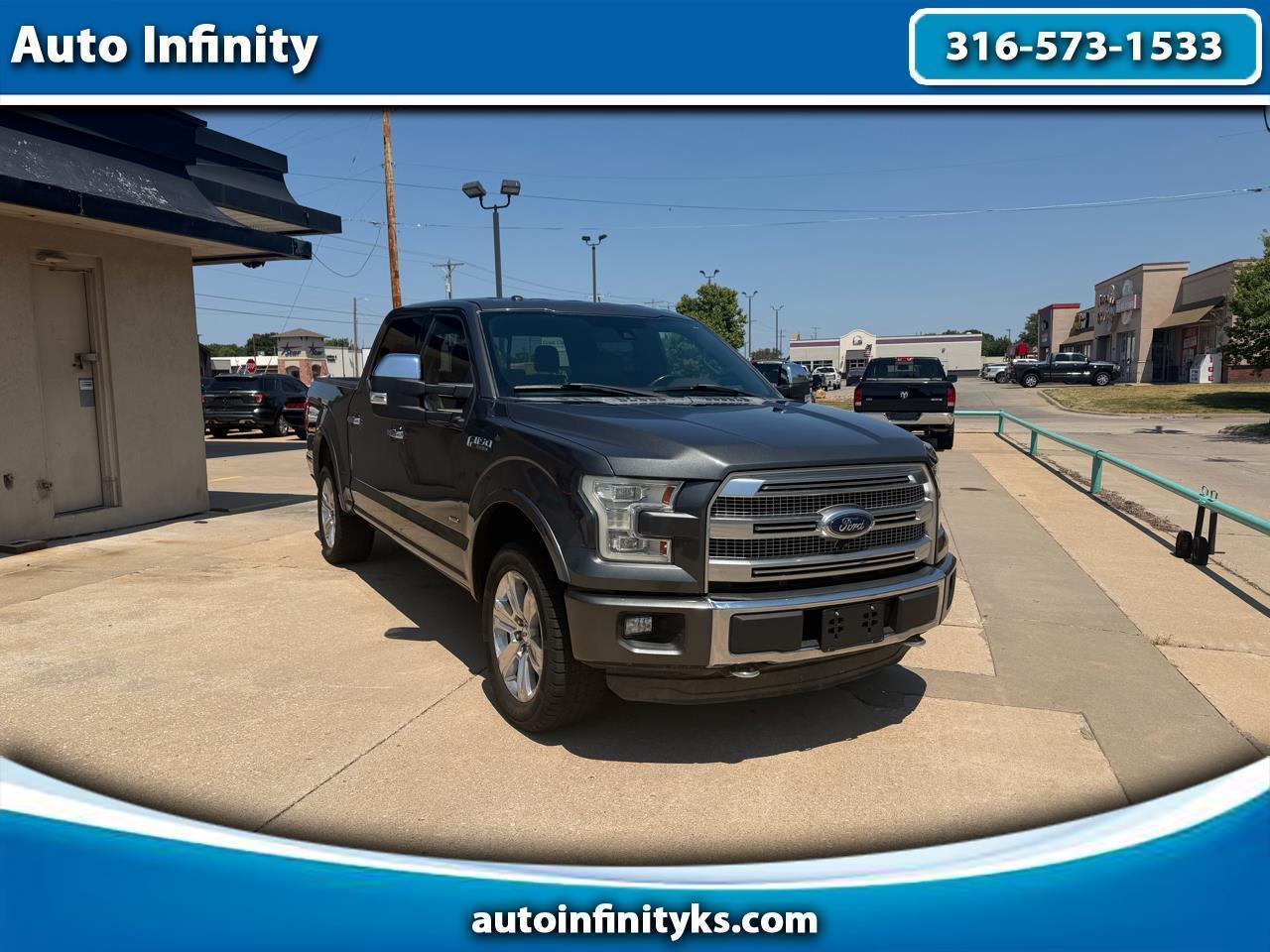 Ford F-150 Platinum SuperCrew 5.5-ft. Bed 4WD 2015