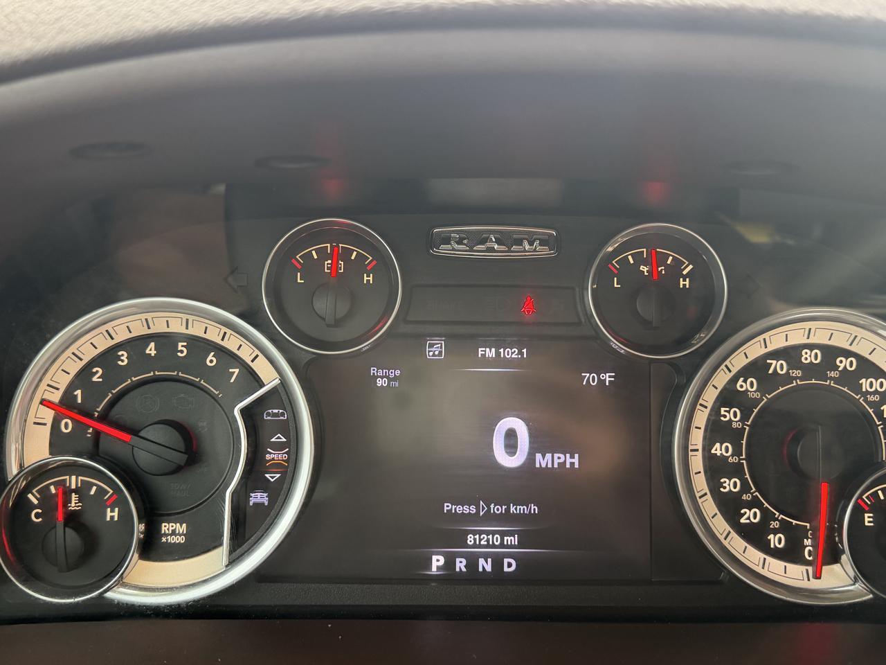 RAM 1500 Big Horn Crew Cab 4WD 2016