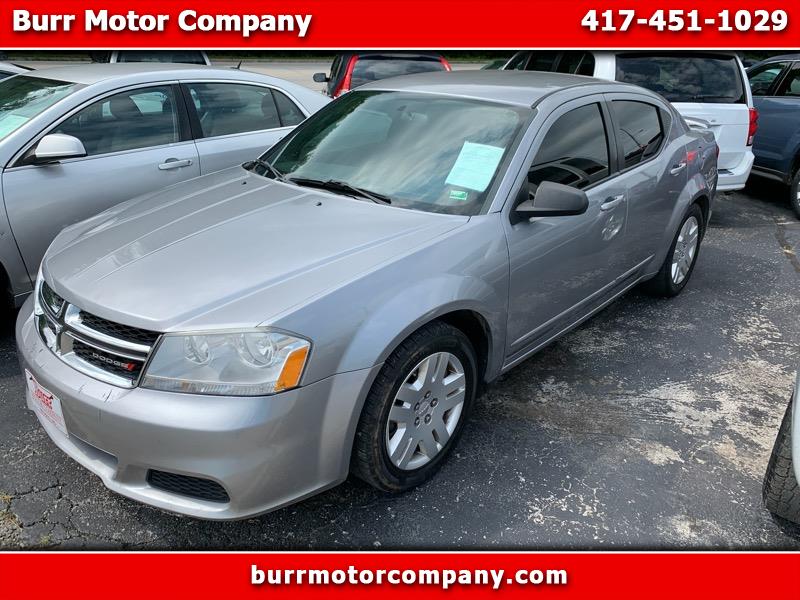 Used 2014 Dodge Avenger SE for Sale in Neosho MO 64850 Burr Motor Company