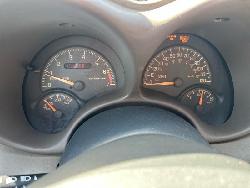 Pontiac Grand Am SE Sedan 1999