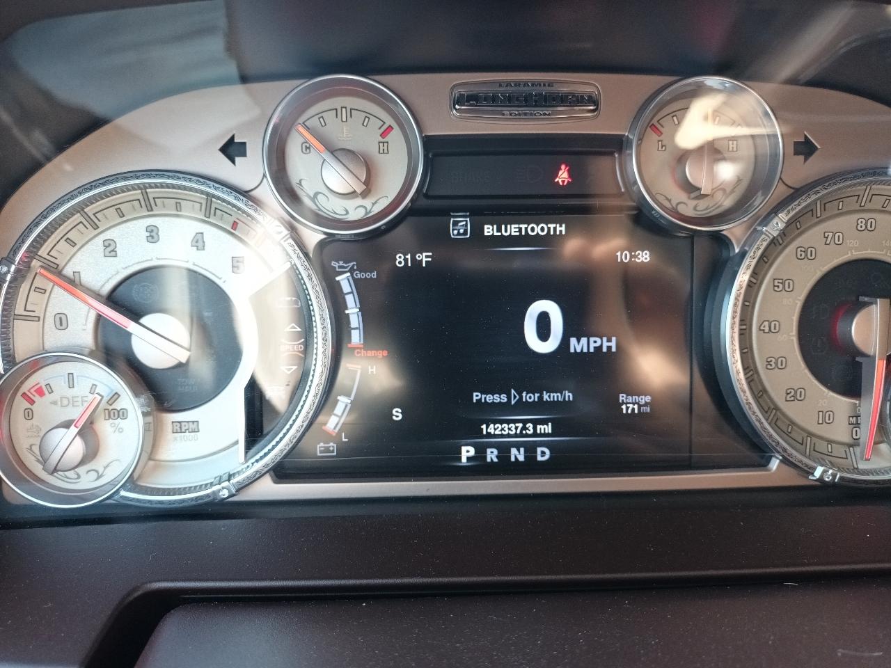 RAM 1500 Longhorn Crew Cab SWB 2WD 2016