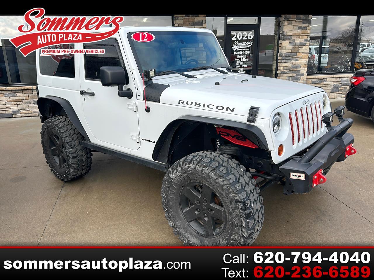 Used 2012 Jeep Wrangler 4WD 2dr Rubicon for Sale in Emporia KS 66801  Sommers Auto Plaza
