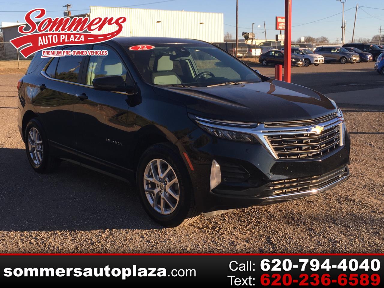 Used 2022 Chevrolet Equinox FWD 4dr LT w/1LT for Sale in Emporia KS
