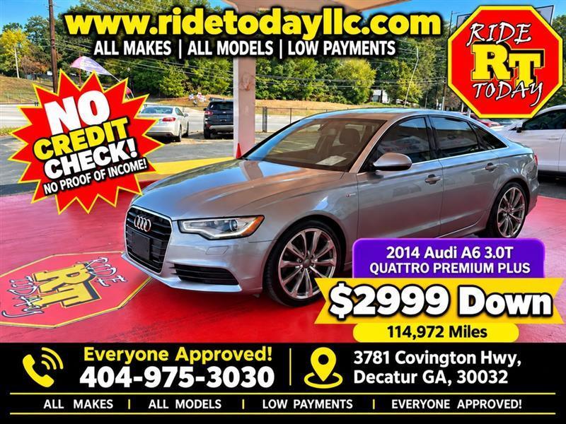 2014 Audi A6 3.0T QUATTRO PREMIUM PLUS