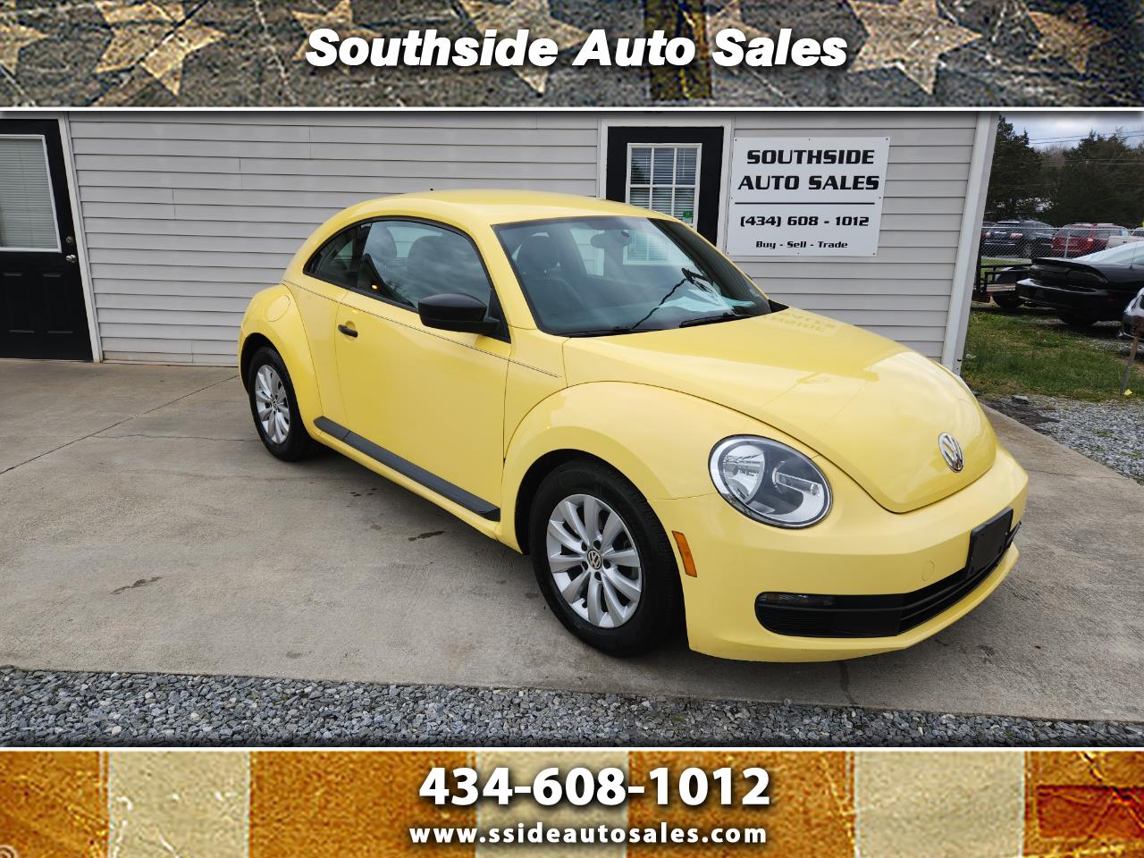 Used 2015 Volkswagen Beetle 1.8T Classic for Sale in Evington VA 24550