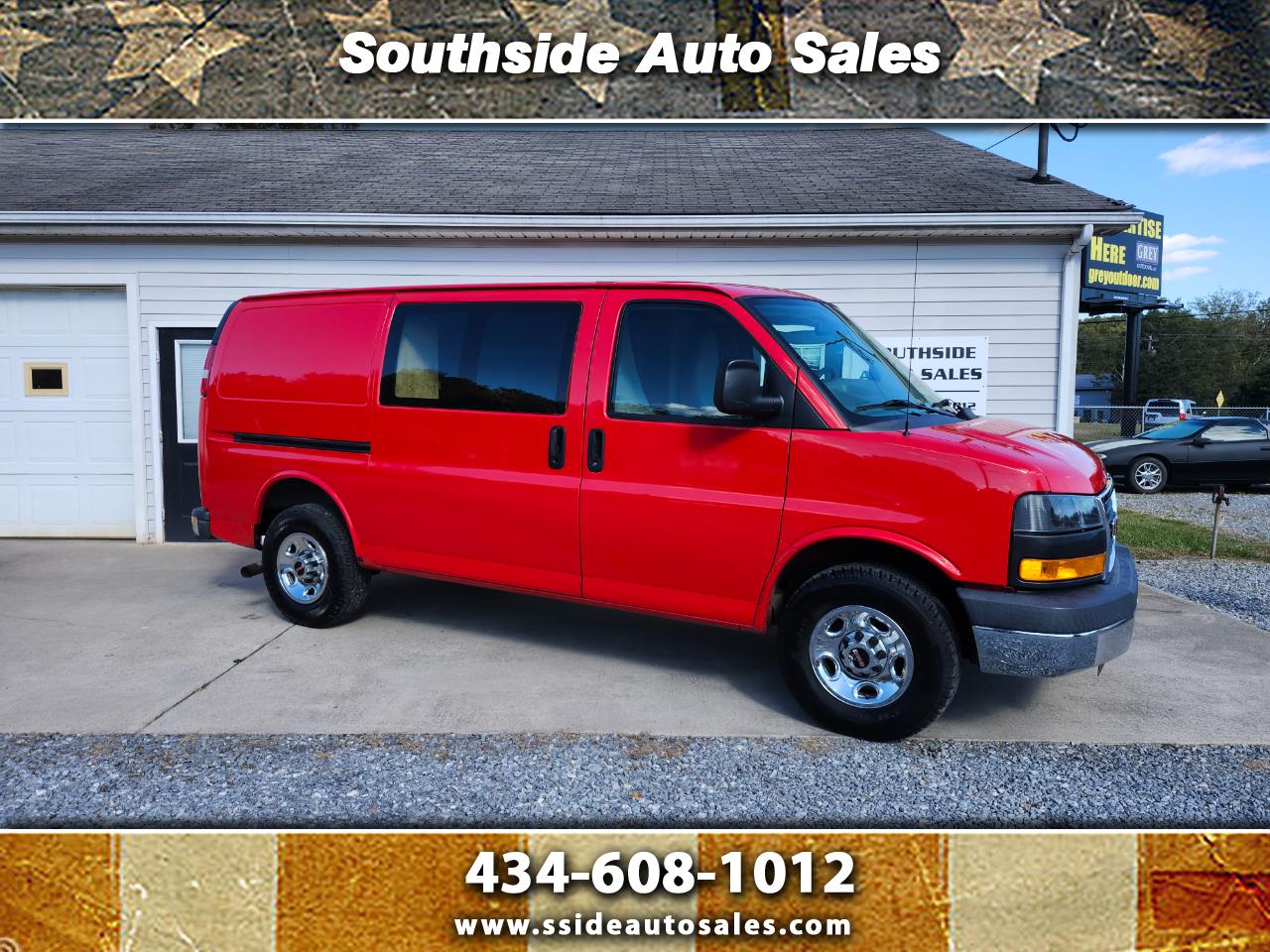 2015 GMC Savana Cargo Van RWD 2500 135"