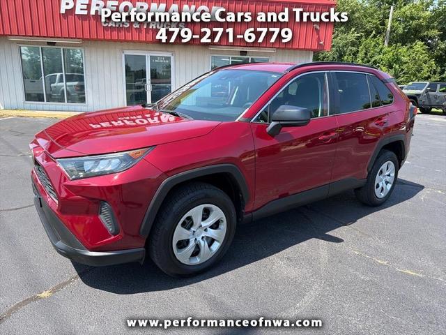 Red 2020 Toyota RAV4 SUV / Crossover Front-Wheel Drive Automatic