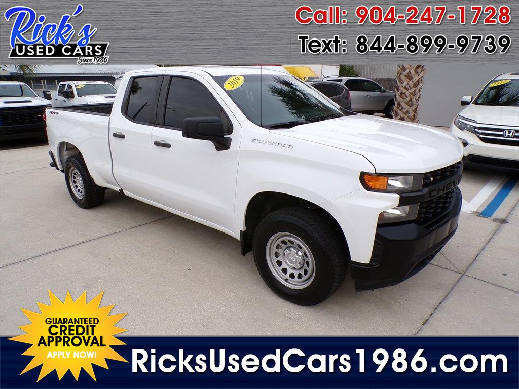 2019 Chevrolet Silverado 1500 4WD Double Cab 147" Work Truck