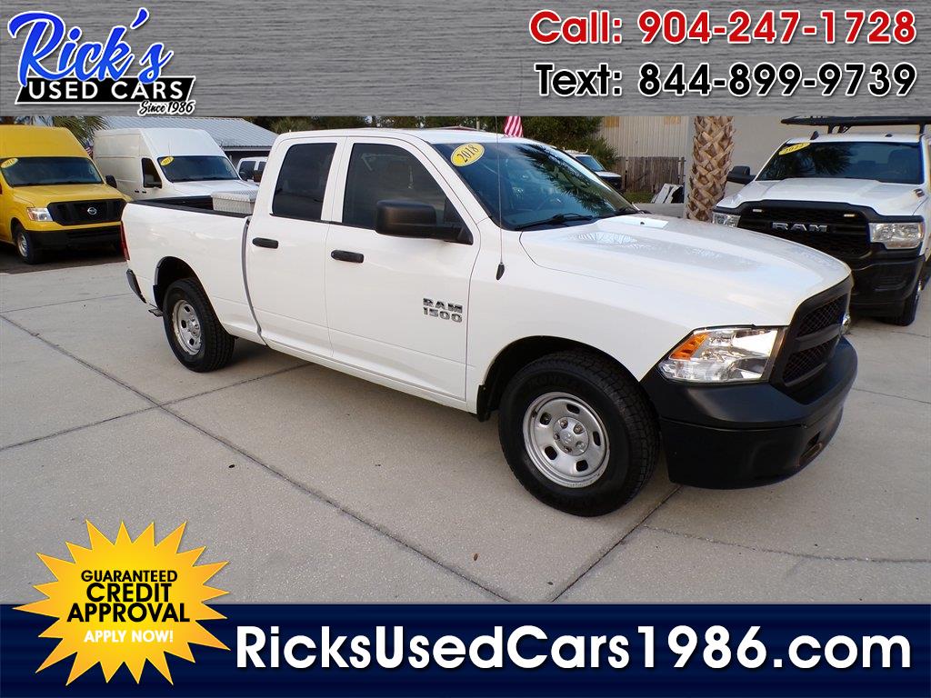 2018 RAM 1500 Tradesman 4x2 Quad Cab 6'4" Box