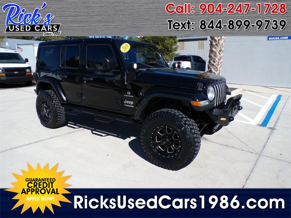 2018 Jeep Wrangler Unlimited Sahara 4x4