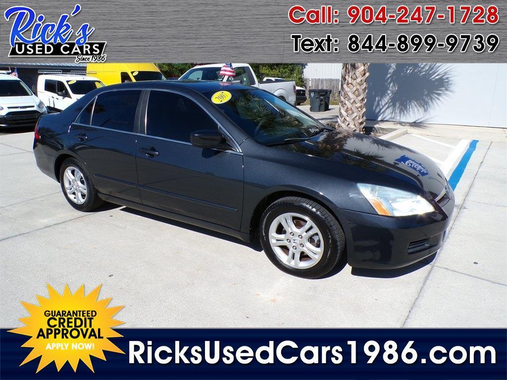 2007 Honda Accord Sdn 4dr I4 AT LX SE