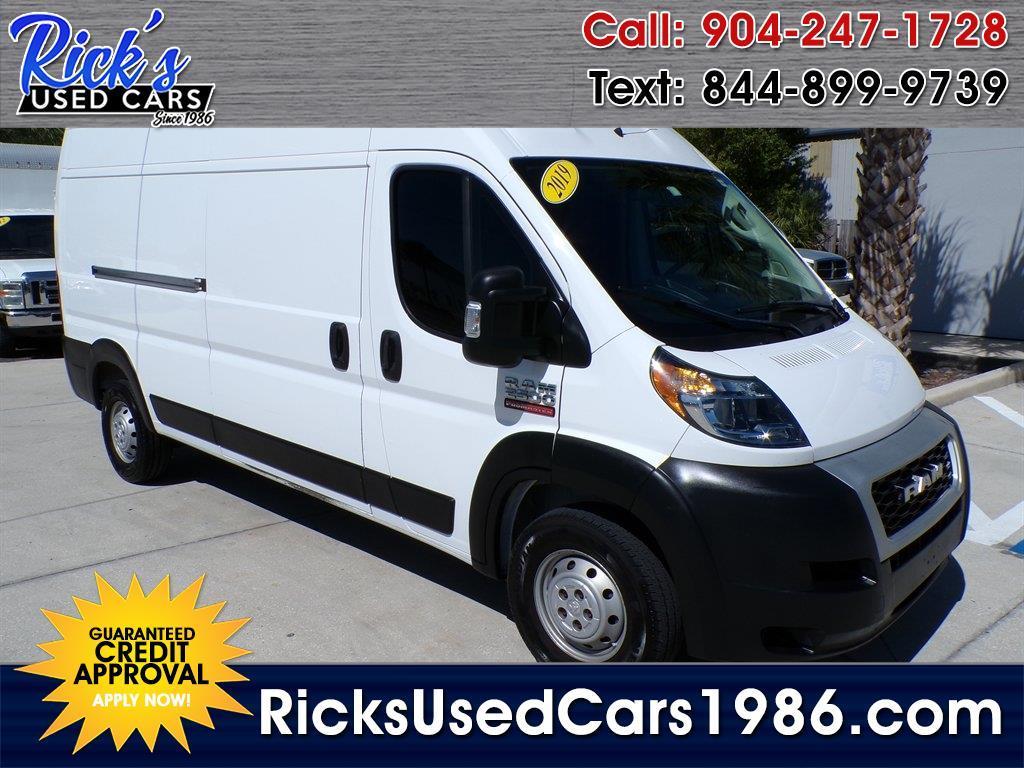 2019 RAM ProMaster Cargo Van 2500 High Roof 159" WB