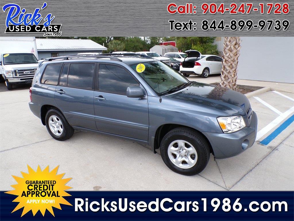 Toyota Highlander 2WD 4dr 4-Cyl (Natl) 2007