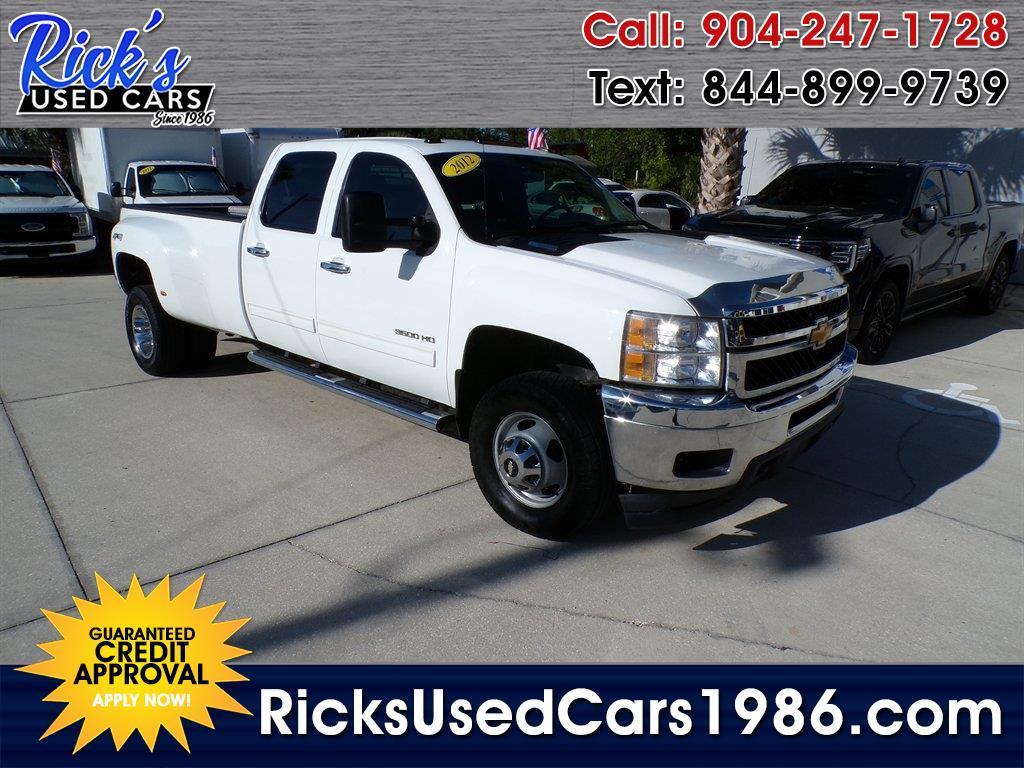 2012 Chevrolet Silverado 3500HD 4WD Crew Cab 167.7" LT