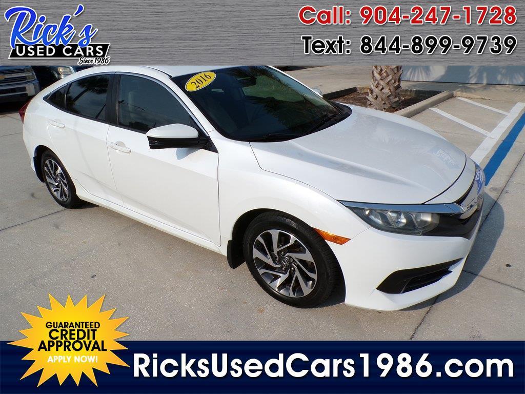 2016 Honda Civic Sedan 4dr CVT EX