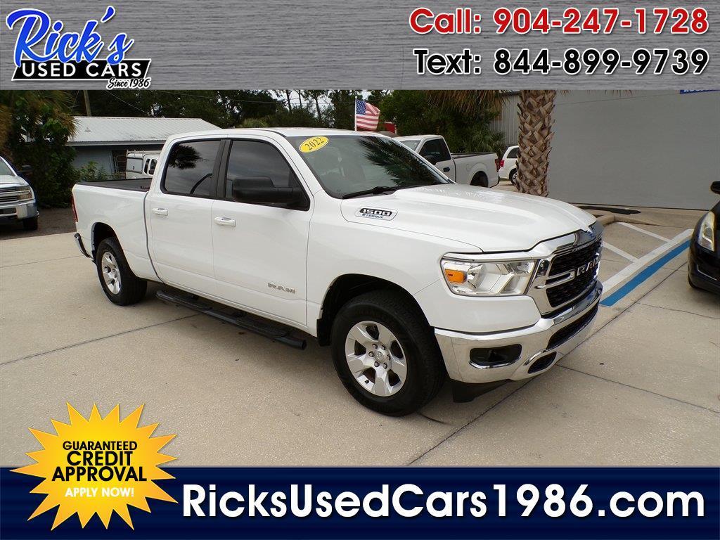 2022 RAM 1500 Big Horn 4x4 Crew Cab 6'4" Box