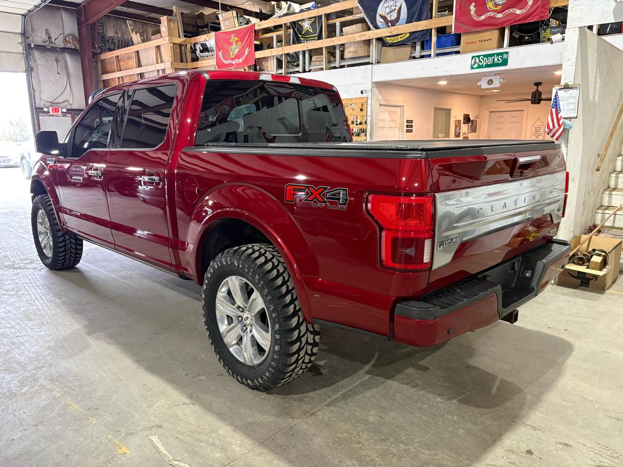 Ford F-150 4WD SuperCrew 145" Platinum 2018