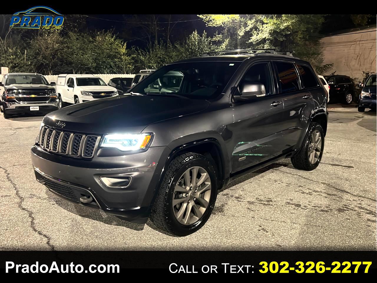 Jeep Grand Cherokee 4WD 4dr Limited 75th Anniversary 2016