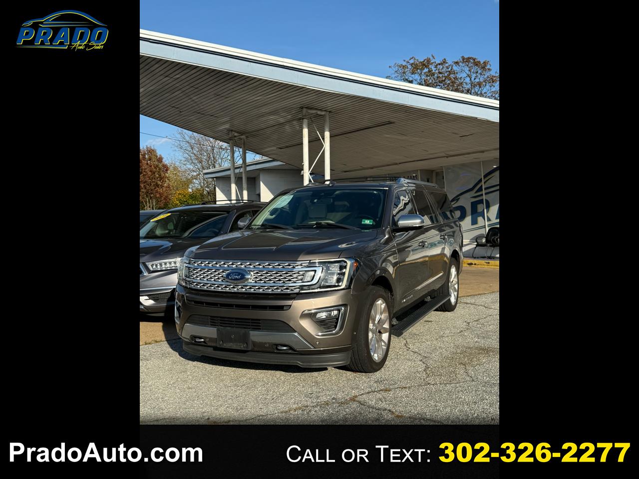2018 Ford Expedition Max Platinum 4x4