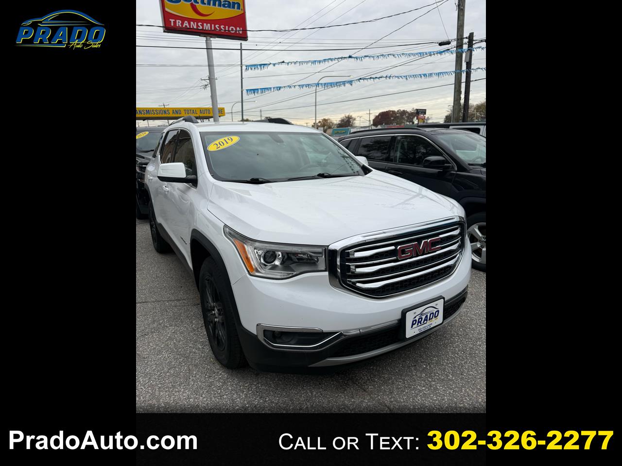 2019 GMC Acadia AWD 4dr SLT w/SLT-1