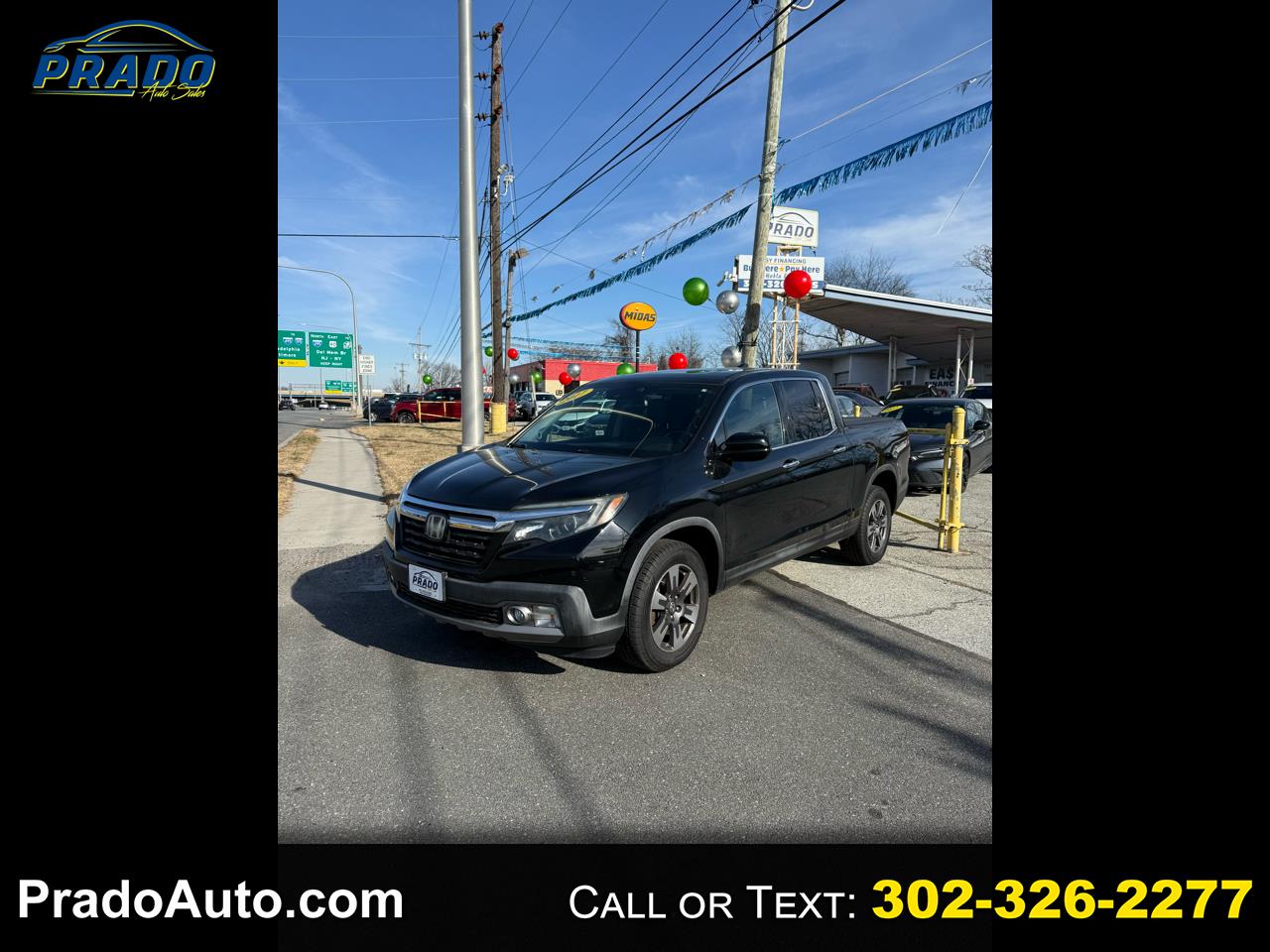 2017 Honda Ridgeline RTL-E 4x4 Crew Cab 5.3' Bed