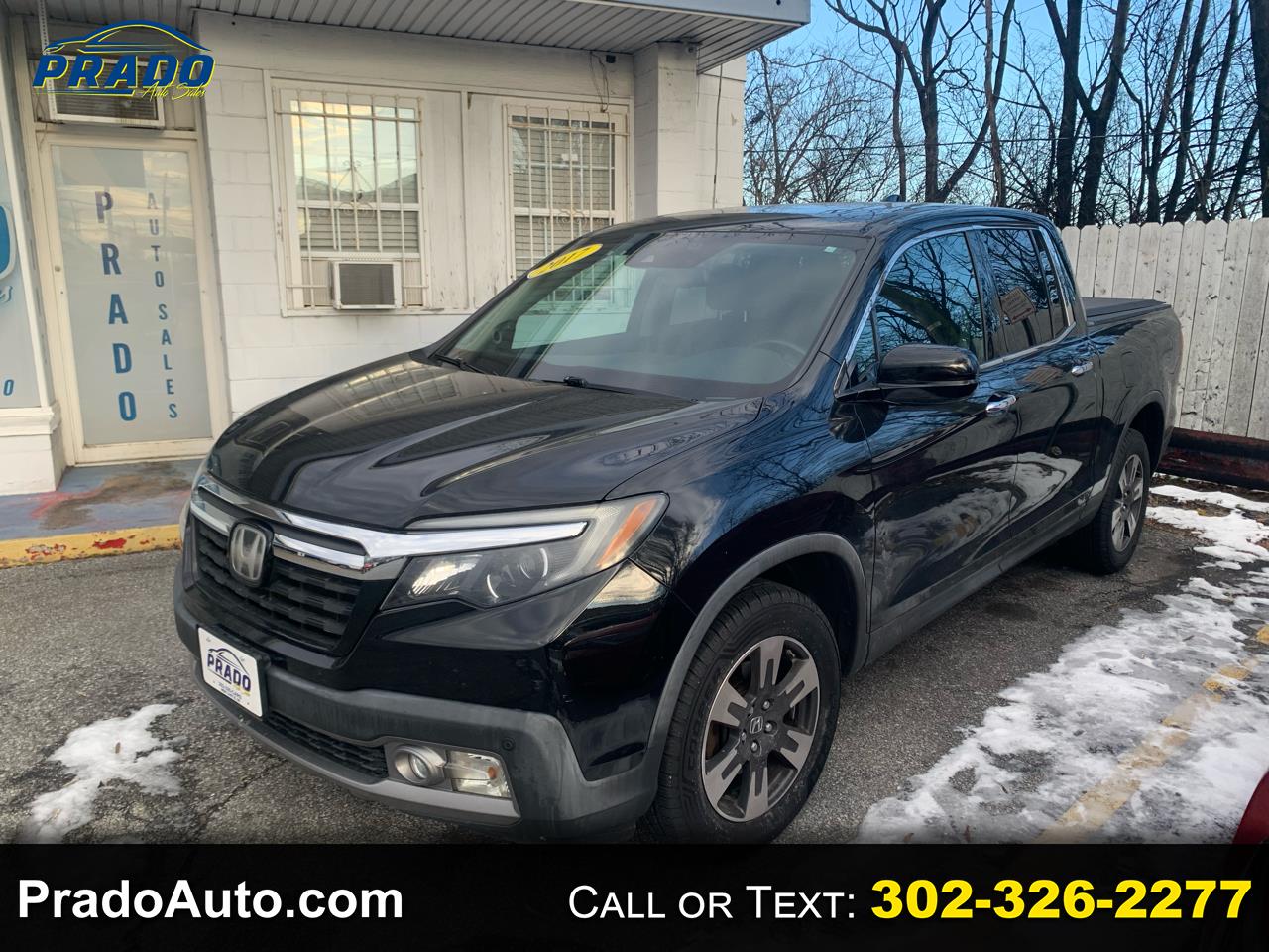 2017 Honda Ridgeline RTL-E 4x4 Crew Cab 5.3' Bed