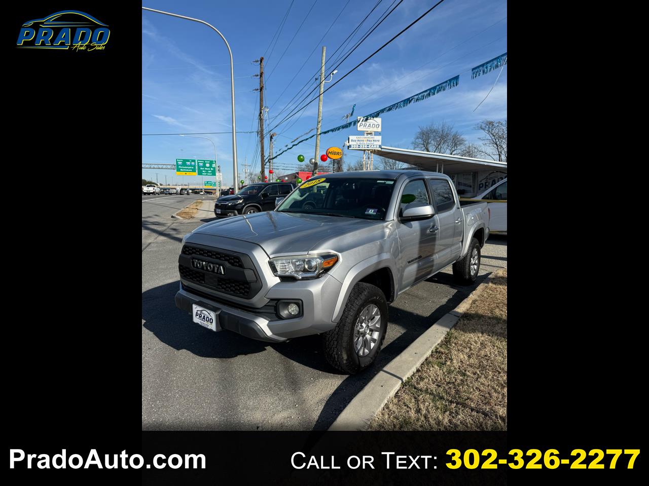 2018 Toyota Tacoma SR5 Double Cab 5' Bed V6 4x2 AT (Natl)
