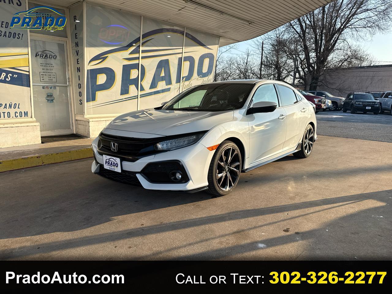 2018 Honda Civic Hatchback Sport Touring CVT