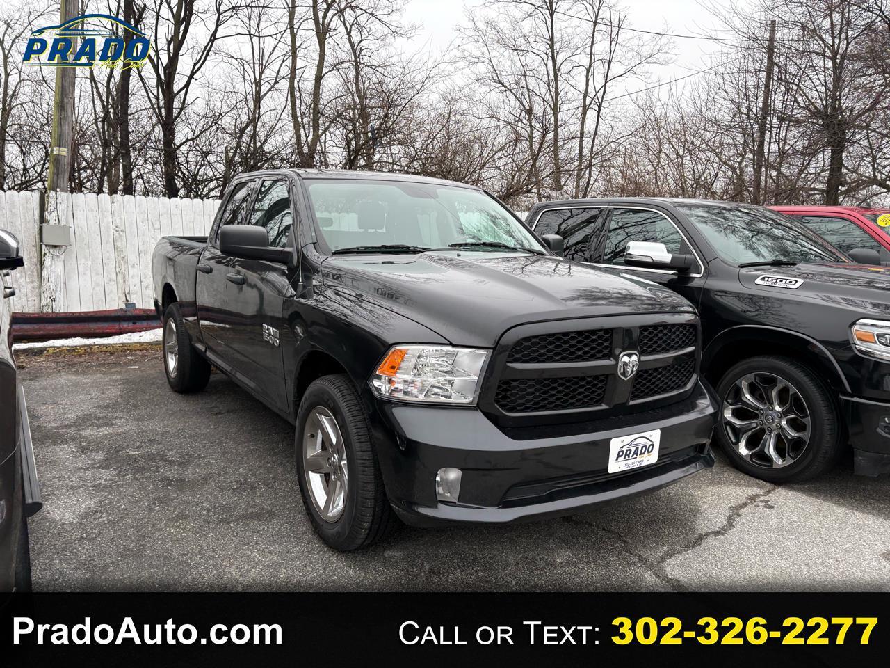 2018 RAM 1500 Express 4x4 Quad Cab 6'4" Box