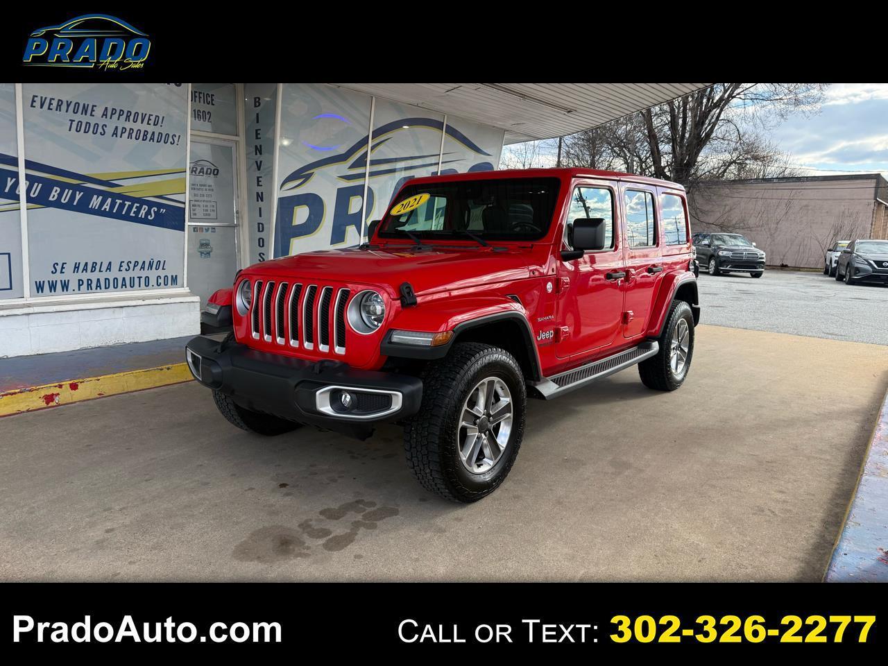 2021 Jeep Wrangler Unlimited Sahara 4x4