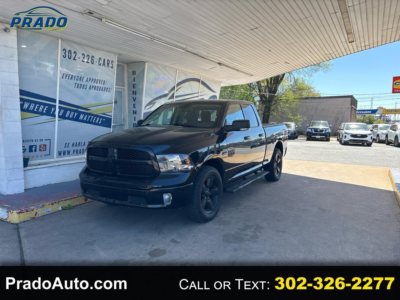 2018 RAM 1500 Big Horn 4x4 Quad Cab 6'4" Box