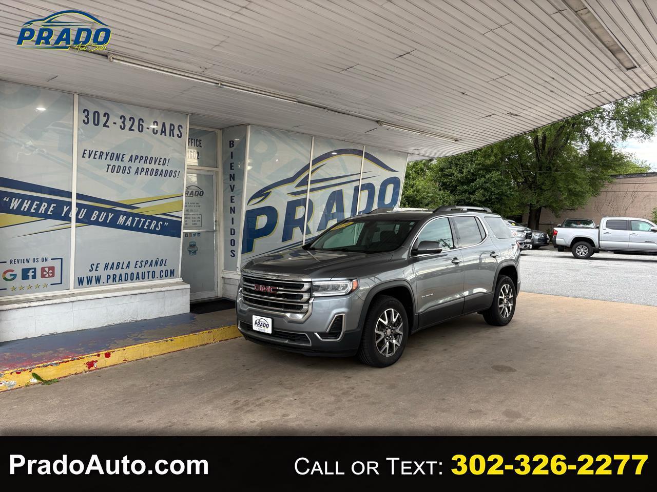 2020 GMC Acadia AWD 4dr SLE