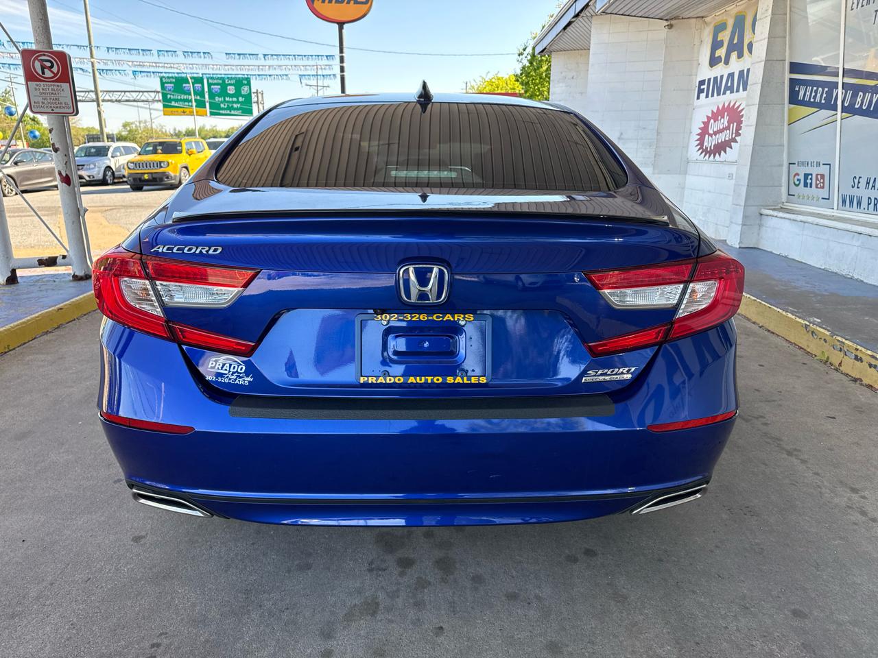Honda Accord Sedan Sport SE 1.5T CVT 2021