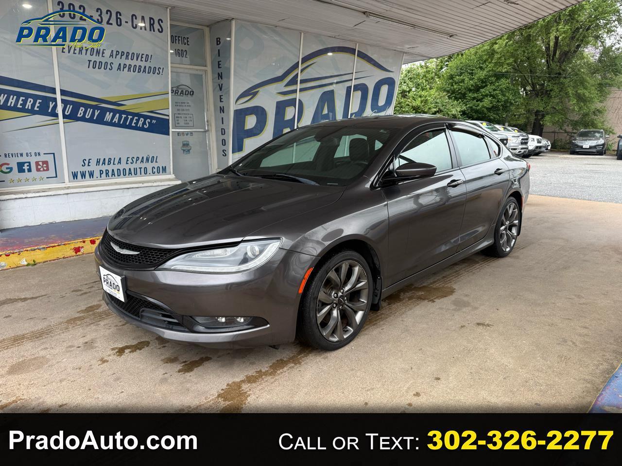 2015 Chrysler 200 4dr Sdn S FWD