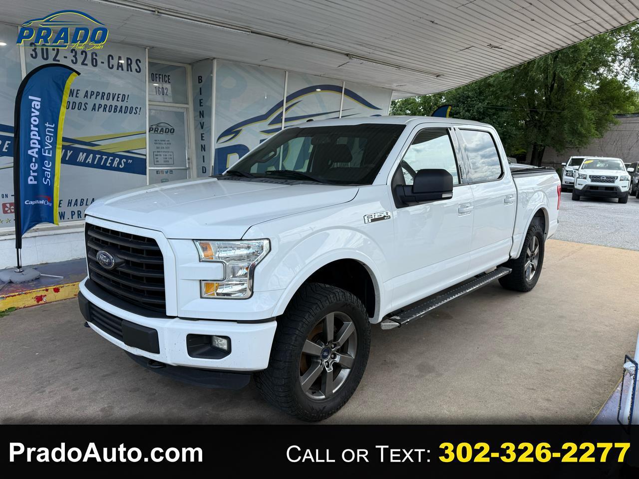 2016 Ford F-150 4WD SuperCrew 145" XLT