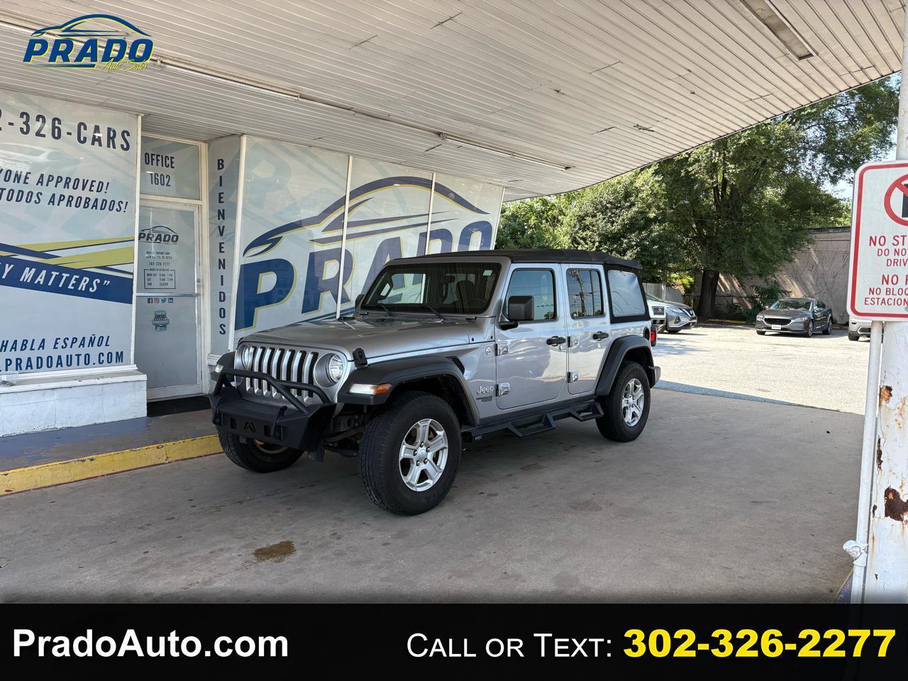 2018 Jeep Wrangler Unlimited Sport S 4x4