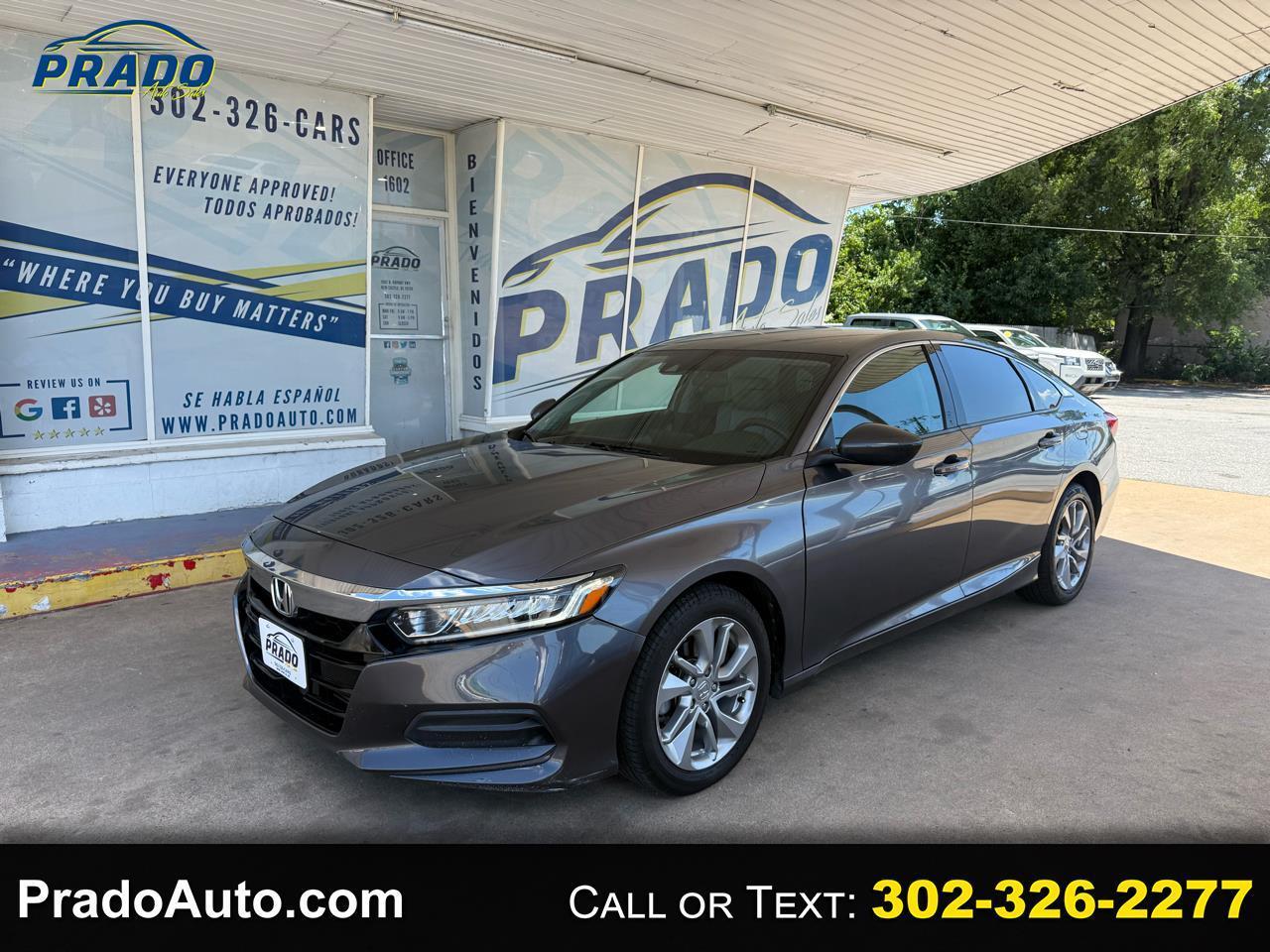 2018 Honda Accord Sedan LX 1.5T CVT