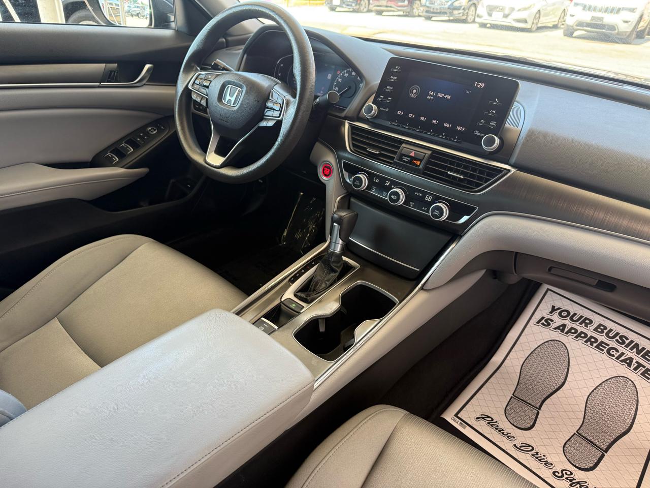 Honda Accord Sedan LX 1.5T CVT 2018