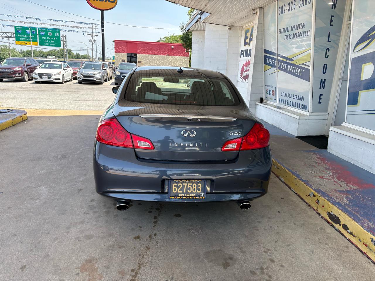 Infiniti G25 Sedan 4dr x AWD 2012