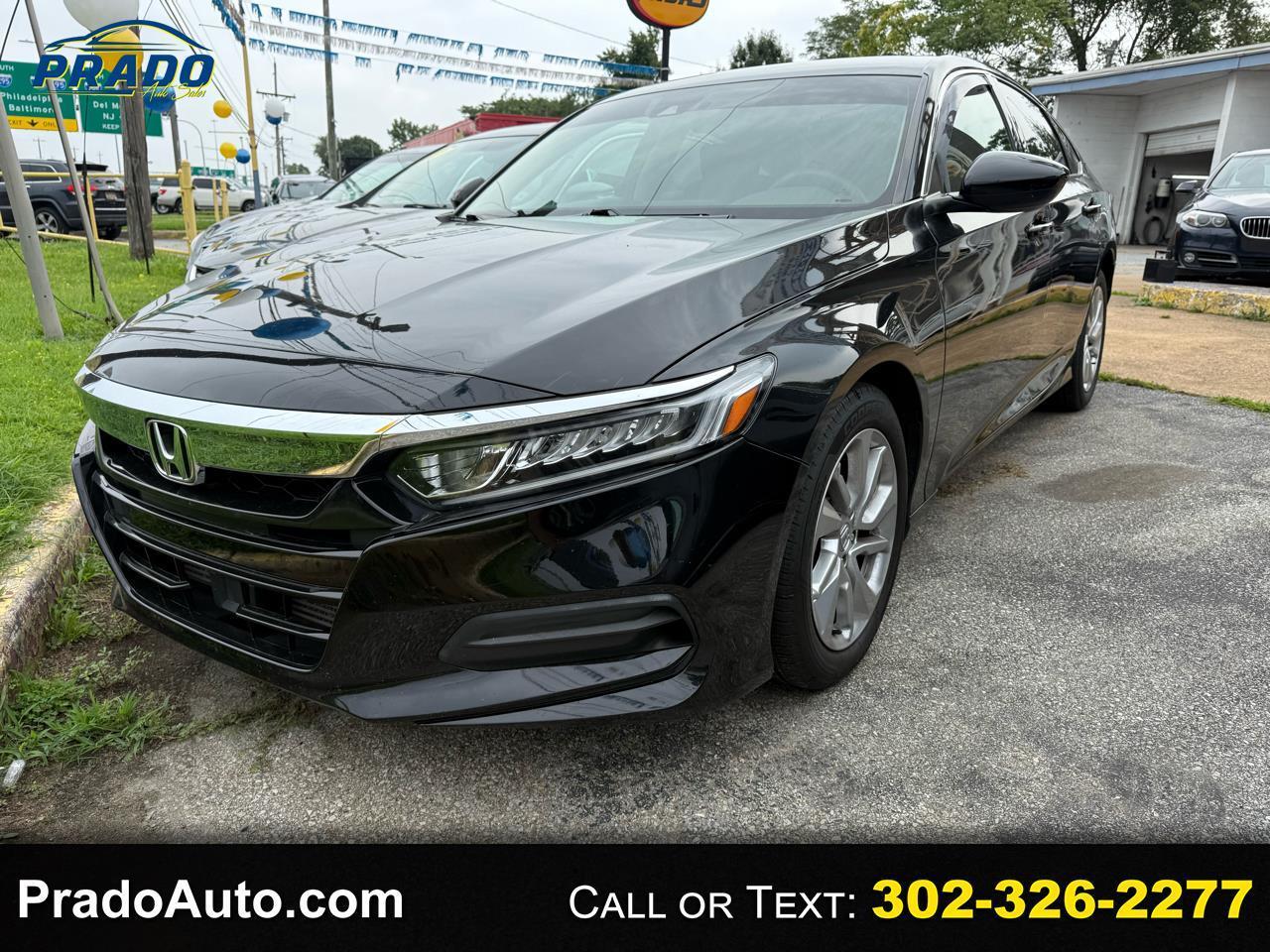2018 Honda Accord Sedan LX 1.5T CVT
