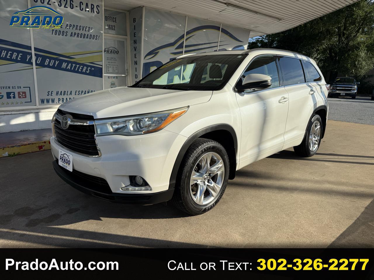 2016 Toyota Highlander AWD 4dr V6 Limited (Natl)