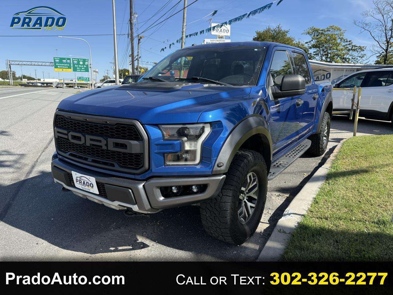 2017 Ford F-150 Raptor 4WD SuperCrew 5.5' Box
