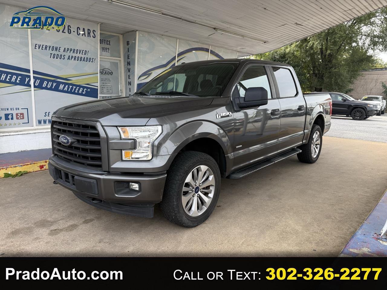 2017 Ford F-150 XL 4WD SuperCrew 5.5' Box