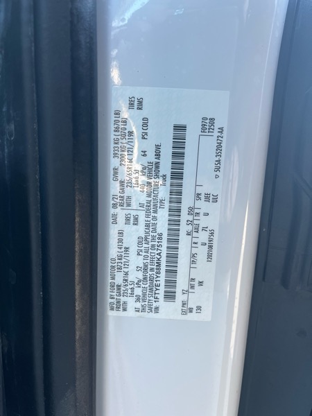 Ford Transit 150 Van Low Roof w/Sliding Pass. 130-in. WB 2021