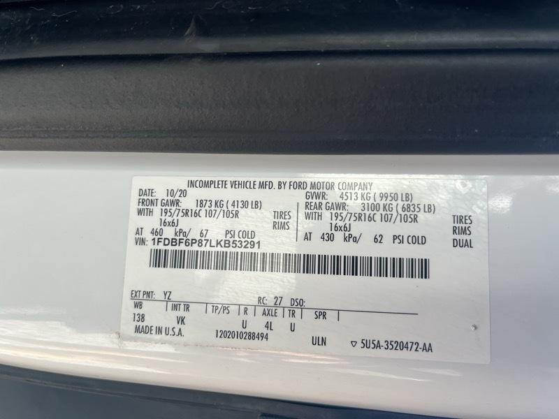 Ford Transit T-350 HD DRW 2020