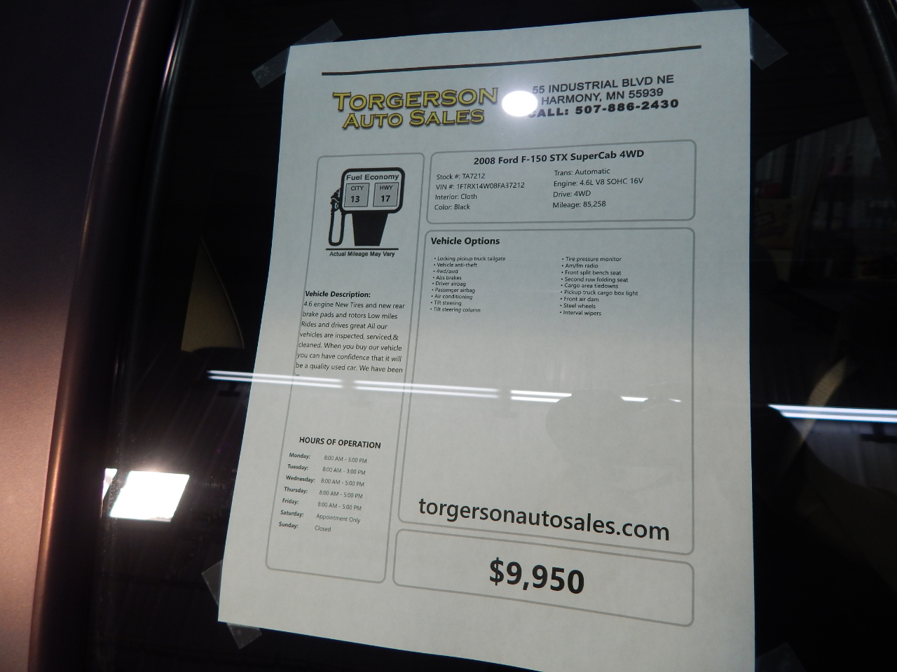 Ford F-150 STX SuperCab 4WD 2008