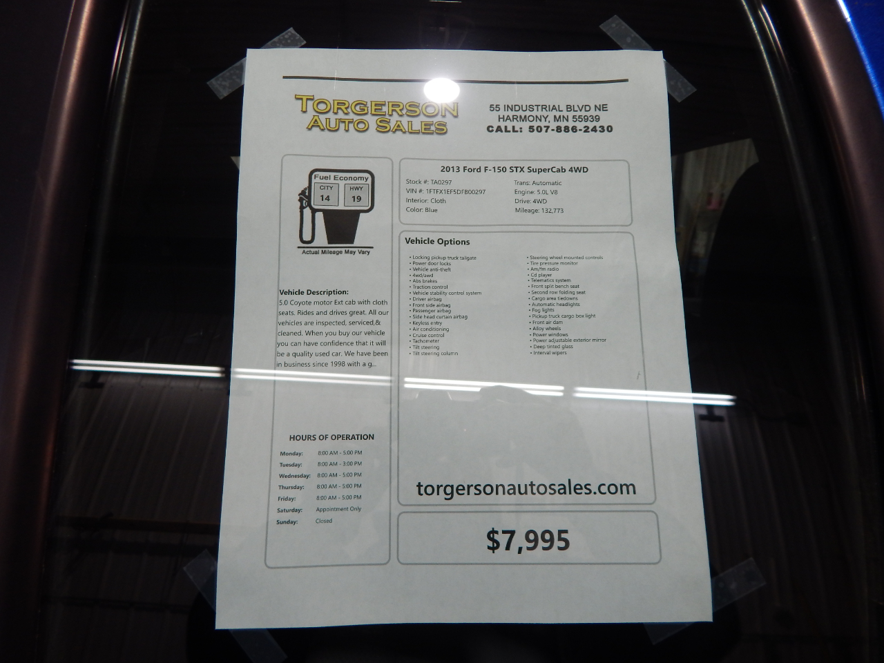 Ford F-150 STX SuperCab 4WD 2013