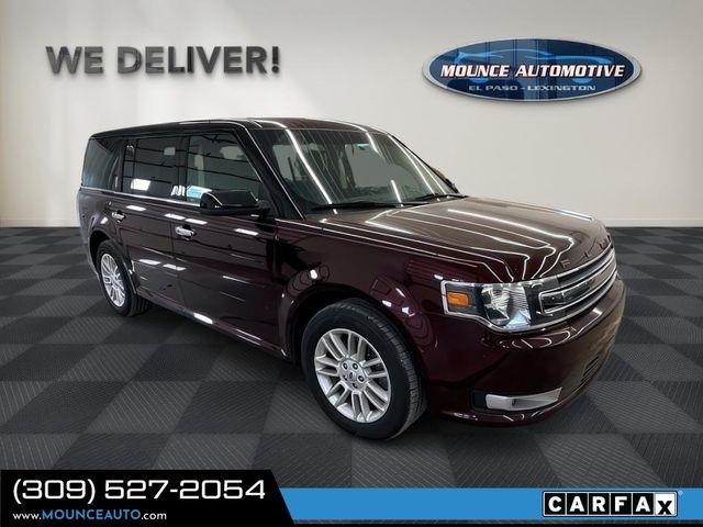 Red 2019 Ford Flex SEL FWD SUV / Crossover Front-Wheel Drive 6-Speed Automatic