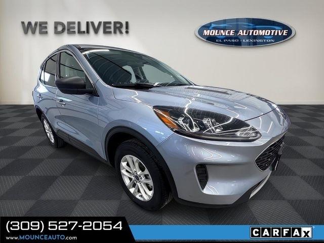 Blue 2022 Ford Escape Hybrid SE AWD SUV / Crossover All-Wheel Drive Continuously Variable Transmission